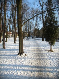 park nad Kudlovskou přehradou