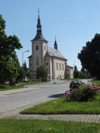 Drahotuše - kostel sv.Vavřince