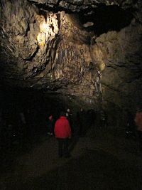 ve vlastním jeskynním bludišti s místy zachovalou krápníkovou výzdobou