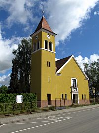 Hrubá Vrbka - evangelický kostel
