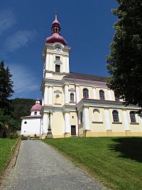 Pustiměřský sakrální areál - kostel sv.Benedikta