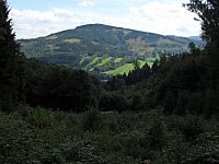 výhled na Zlatohorské vrchy