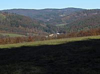 centrální část Hostýnských vrchů