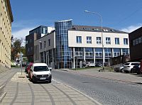 moderní architektura na ulici Přemysla Otakara II.