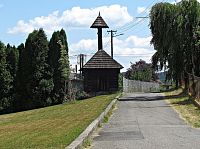 Vidče - dřevěná zvonice