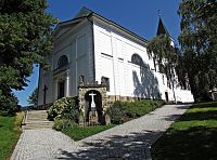 Újezd u Valašských Klobouk - interiér chrámu sv.Mikuláše