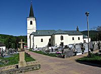 Pozlovice - hřbitov u kostela sv.Martina