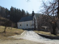 poutní kostel na Maleniskách u Provodova