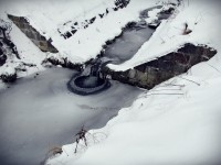 zamrzlý tok Jasénky
