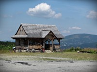 Turistické odpočívadlo pod Dlouhými stráněmi