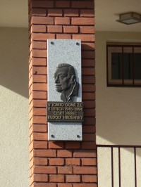 Praha 4 - Nusle - pamětní deska Rudolf Hrušínský