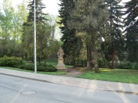 Park se sochou sv. Alžběty Nová Paka