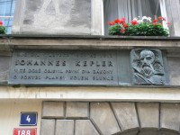 Praha 1 - Karlova 4 - pamětní deska Johannes Kepler
