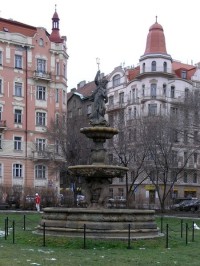 Praha, Smíchov - Medvědí kašna