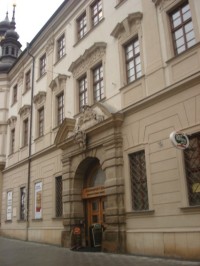 budova mor. zemského muzea na ulici Kobližná
