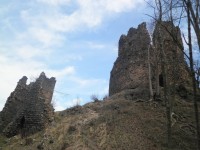 Lestkov a Šumburk - zříceniny u Klášterce nad Ohří