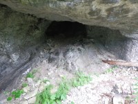 Vstup do jeskyňky