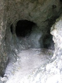 Jedna z posledních jeskyněk