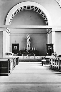 Fotografie s původním oltářem