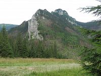 Návrat do Doliny Kościeliska - pohled na Kominiarski Wierch (1.829 m n. m.)