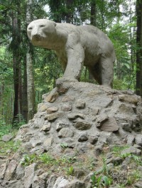 V lázních Polanica-Zdrój potkáte medvěda