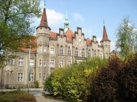 Novogotická radnice ve Wałbrzychu