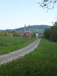 Pohled ke Krzeszówu od Annášova domu