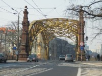 Most Zwierzyniecki - pohled od jihovýchodu