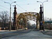 Most Zwierzyniecki - pohled od severozápadu