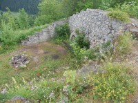 Bývalá vstupní část hradu