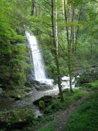 Vodopád v Terčině údolí