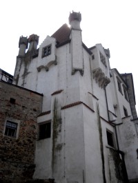 Zadní část hradu