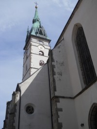 Balbínovo náměstí - kaple sv. Máří Magdalény s městskou věží