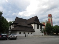 Kežmarok - dřevěný kostel