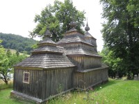 Príkra – dřevěný řeckokatolický kostel sv. Michala Archanděla