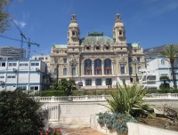 Kasíno Monte Carlo - zadní část