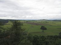 Pohled od hradu Hartenštejn