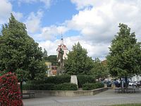 Husovo náměstí - pomník padlým v 1. světové válce