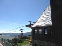 Lanovka z Oberwiesenthalu