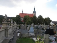 Barokní hřbitov s kostelem Nanebevzetí Panny Marie 