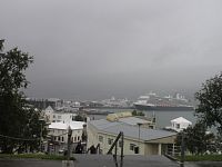 Pohled na přístav od kostela