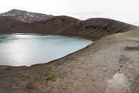 Viti crater lake – sopečný kráter