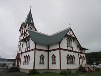 Dřevěný kostel Húsavíkurkirkja