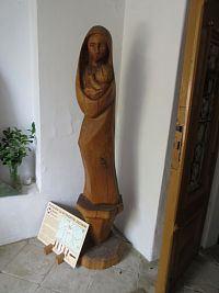 Kytín - Madona v kostele Nanebevzetí Panny Marie