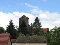 Týnec - kamenná věž - zbytek románského hradu