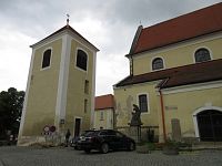 Horní zvonice s kostelem sv. Mikuláše