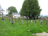 Želnava - kostel sv. Jakuba se hřbitovem