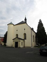 Rumburk - Dobrovského nám. - kostel sv. Bartoloměje
