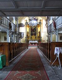 Jiřetín pod Jedlovou - kostel Nejsvětější Trojice