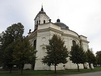 Dobrá Voda - kostel Panny Marie Bolestné
